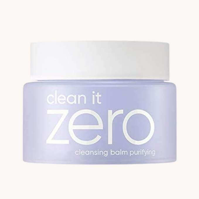best cleansing balm for combination acne prone skin before meckup
